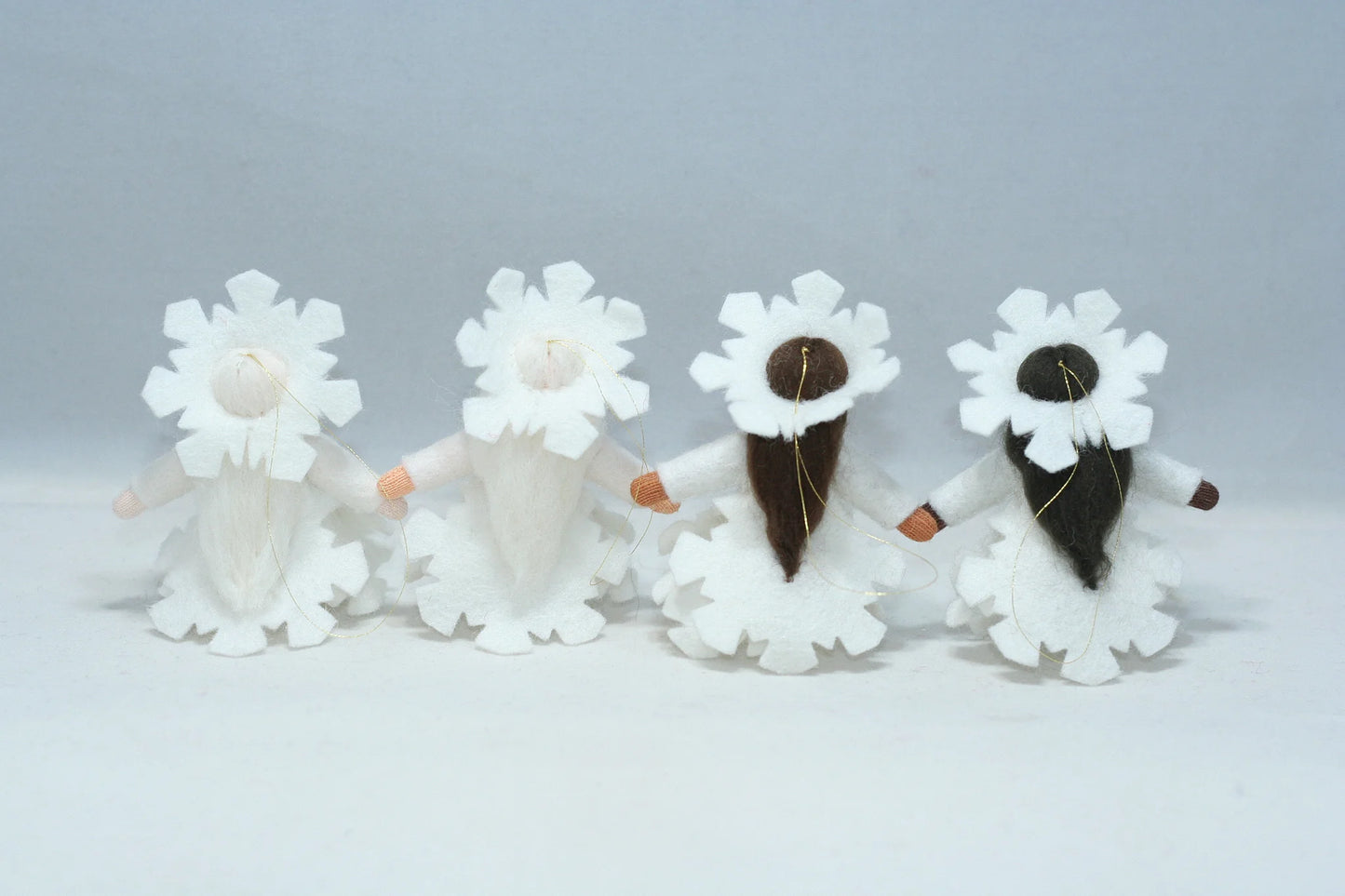 Ambrosius Ice Crystal Princess | Miniature Hanging Felt Doll