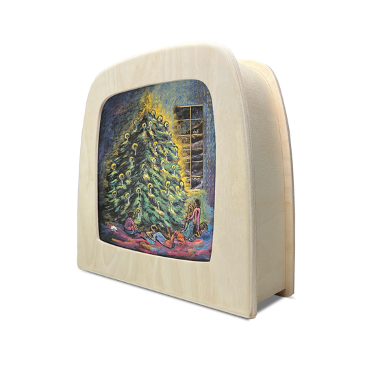 Toverlux | Kapitein Kalk - Christmas Lights Silhouette.