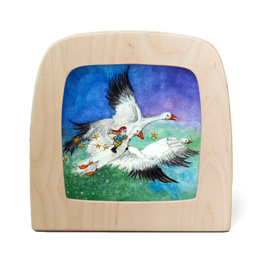 Toverlux | Eentje van Margo - George and the Snow Geese Silhouette