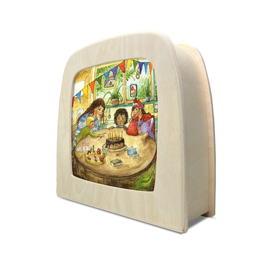 Toverlux | Eentje van Margo - Happy Birthday! Silhouette