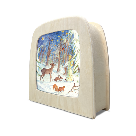 Toverlux | Eentje van Margo - Winter Forest Silhouette