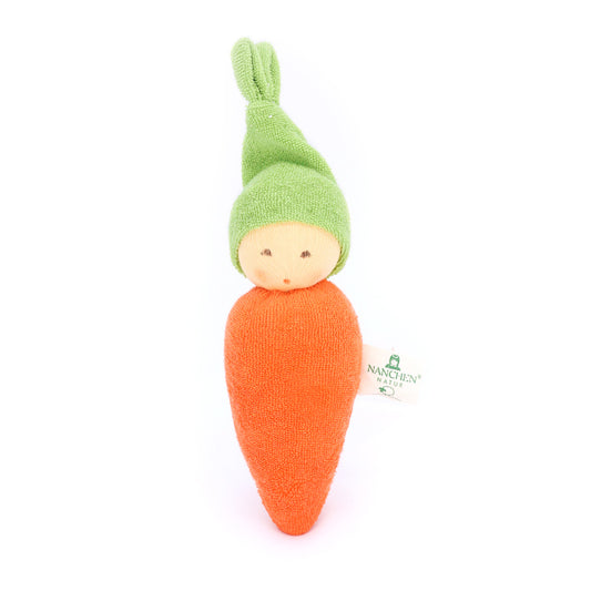 Nanchen Organic Terry Cloth Carrot Rattle