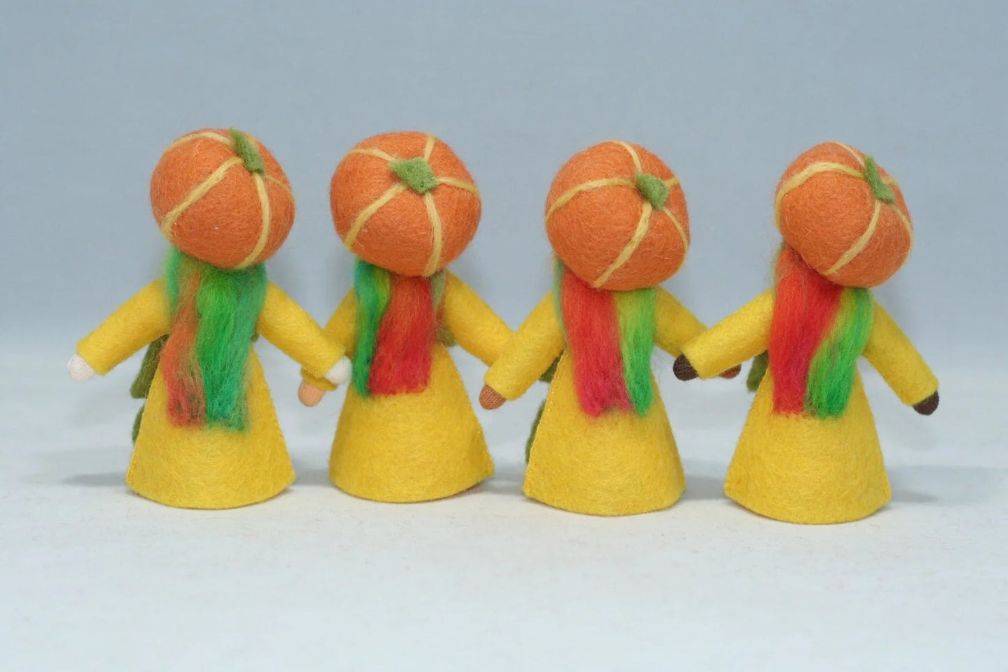 Ambrosius Pumpkin Fairy | 3" Miniature Standing Doll