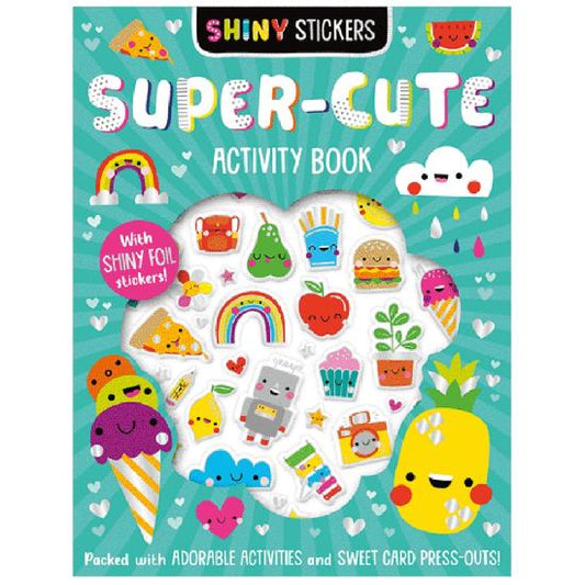 Shiny Stickers Super-Cute Activity Book | Paperback Activity Book