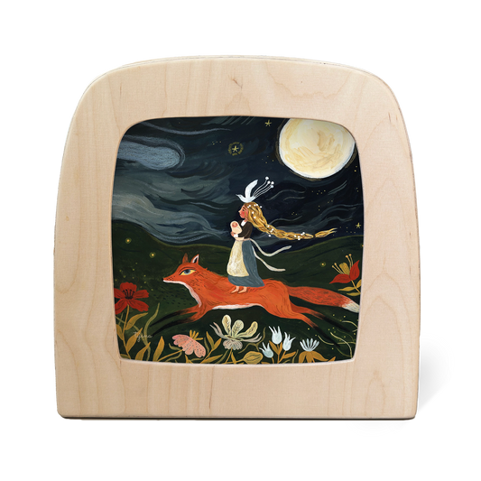 Toverlux | Tijana Draws - Fox Mother Silhouette