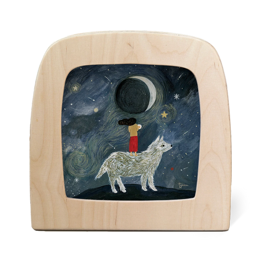 Toverlux | Tijana Draws - Wolf Mother Silhouette