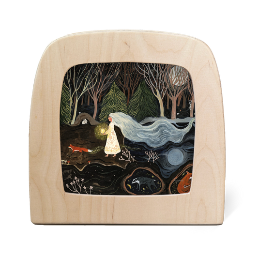 Toverlux | Tijana Draws - Light in the Dark Silhouette