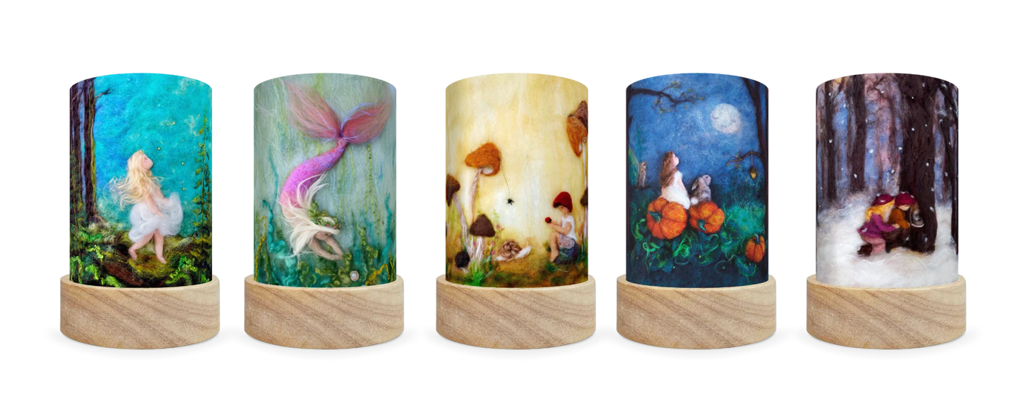 Toverlux | Toverlux Shades Het Wol Feetje set Seasons