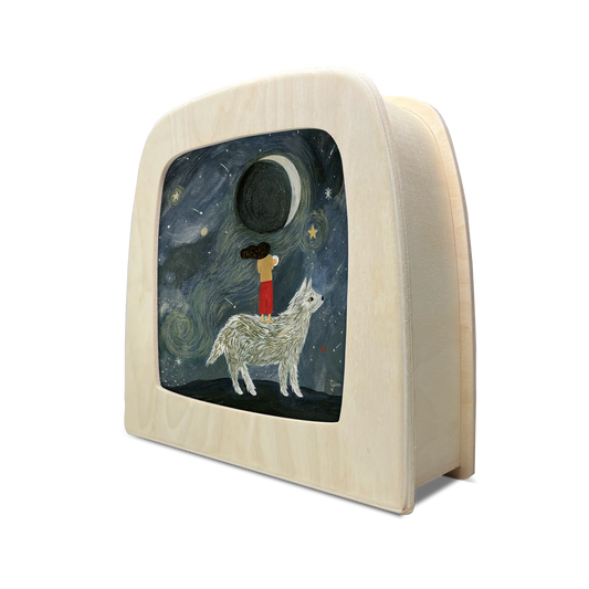 Toverlux | Tijana Draws - Wolf Mother Silhouette