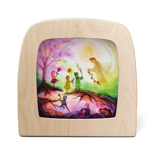 Toverlux | Vogel Geluk - Spring fairy Silhouette