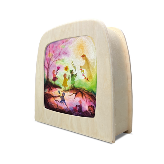 Toverlux | Vogel Geluk - Spring fairy Silhouette