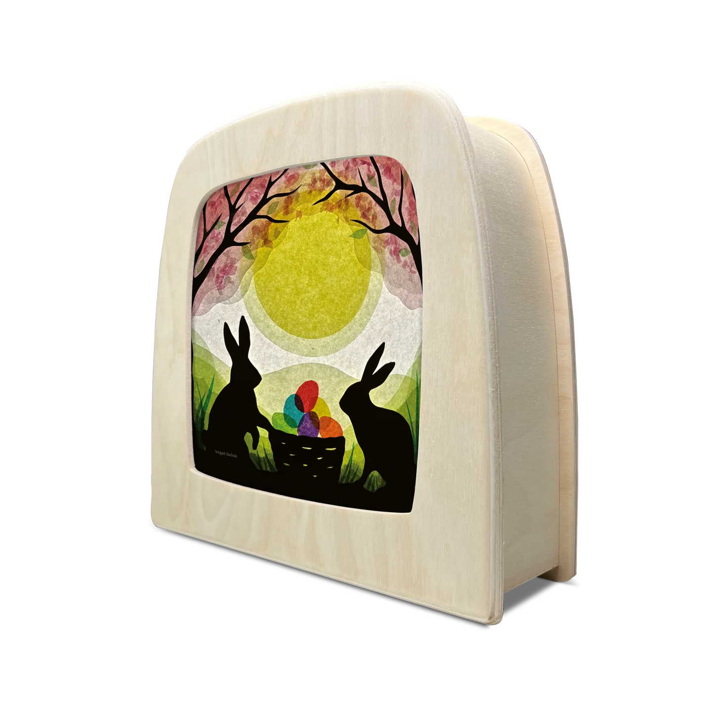 Toverlux | Vogel Geluk - Bunny Treasures Silhouette