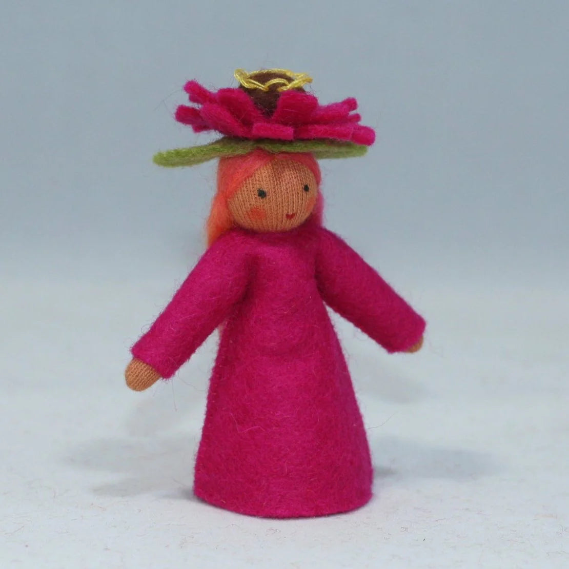 Ambrosius Zinnia Fairy | 3" Miniature Standing Doll