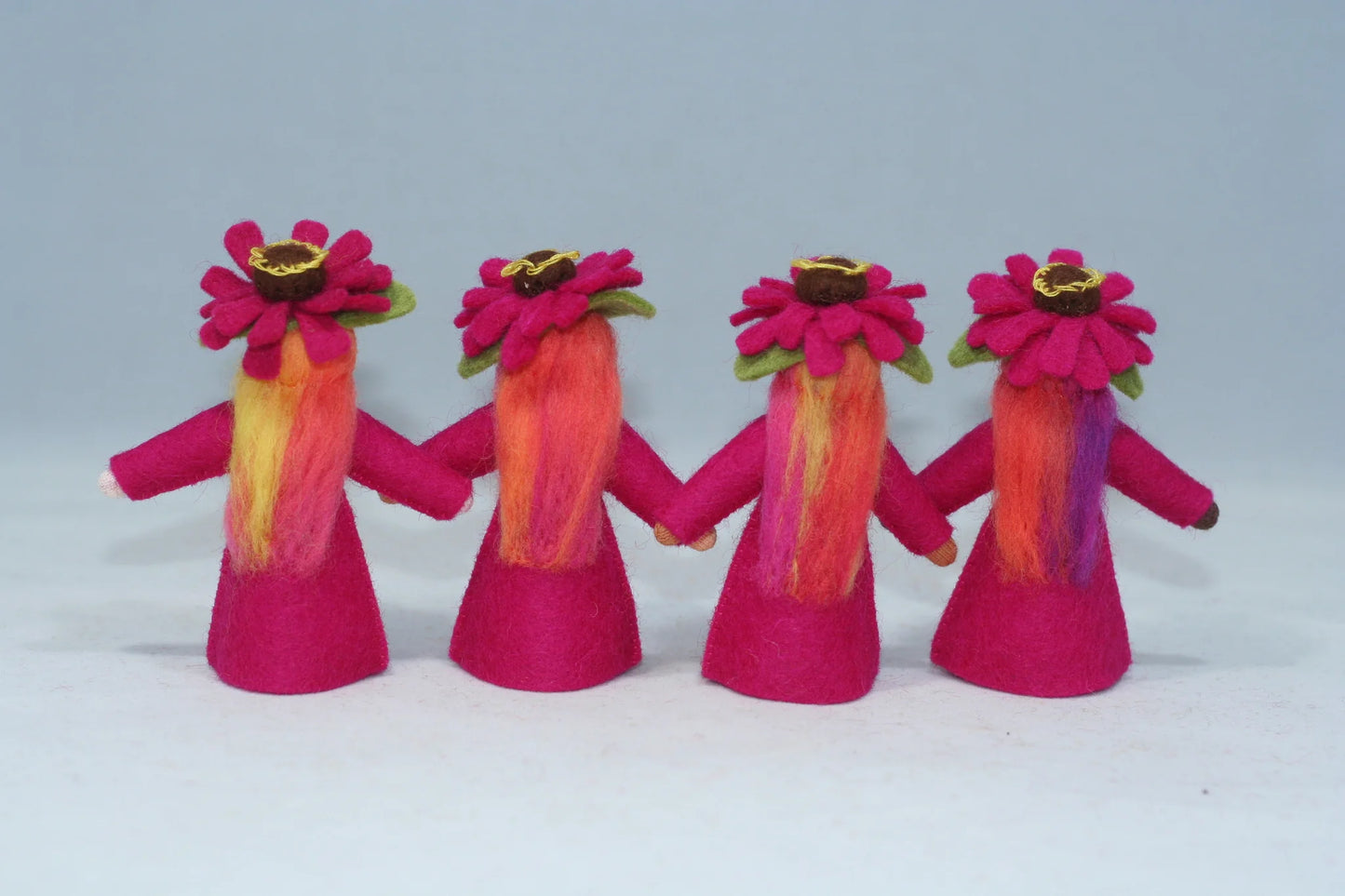 Ambrosius Zinnia Fairy | 3" Miniature Standing Doll