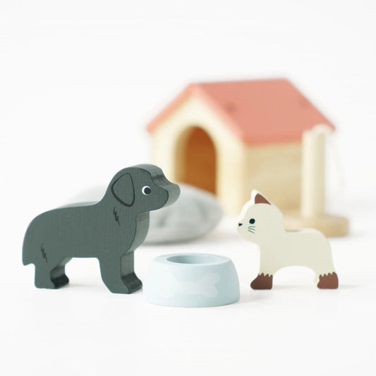 Dog & Cat Set (dollhouse size)