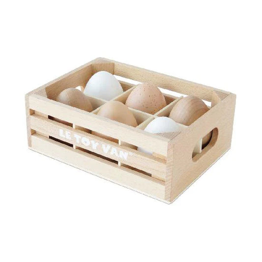 Market Crate of Eggs