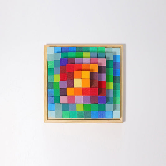 Grimm's SMALL Stepped Pyramid (2 x 2 cm) Building Set