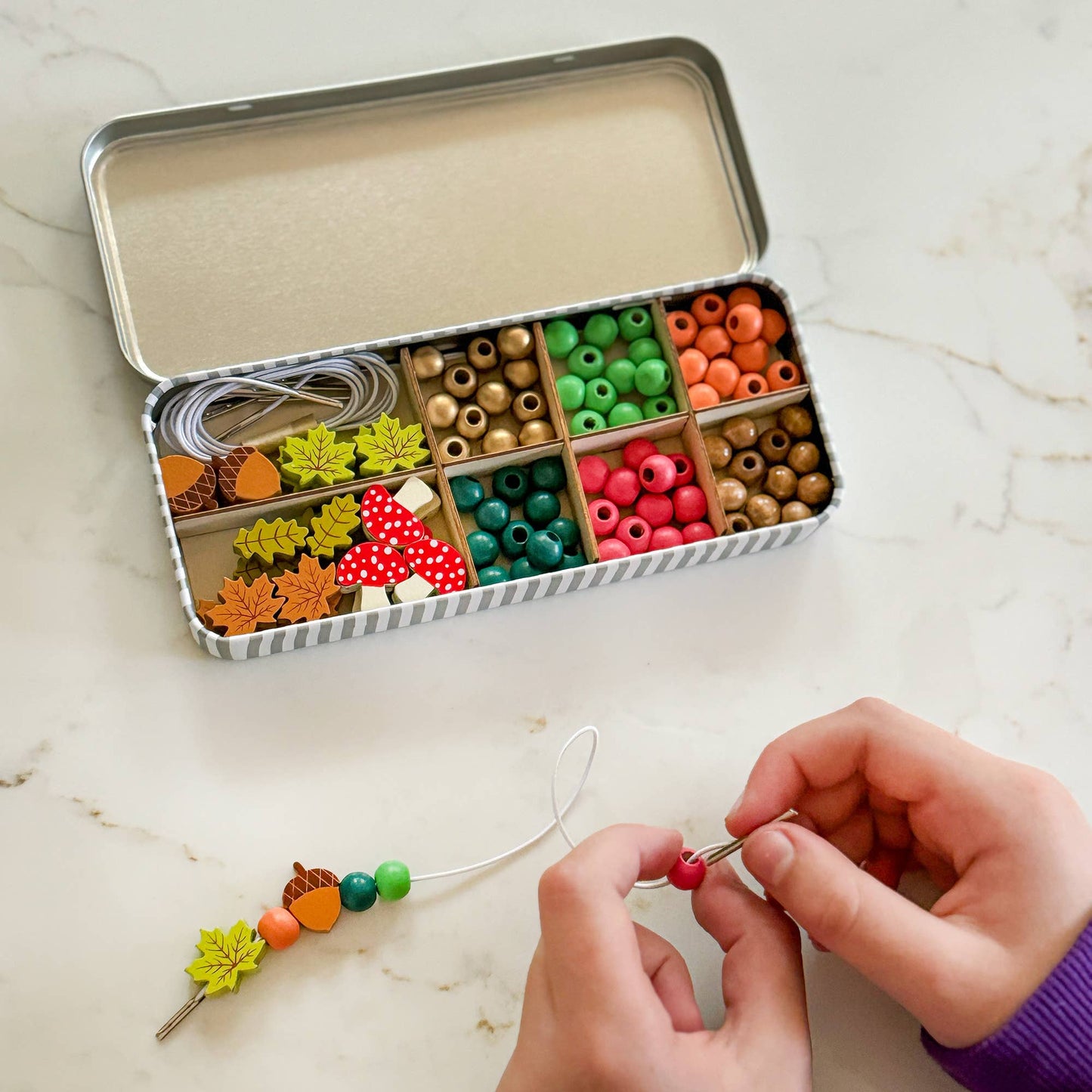 Forest Bracelet Bead Kit (Makes 5 Bracelets)