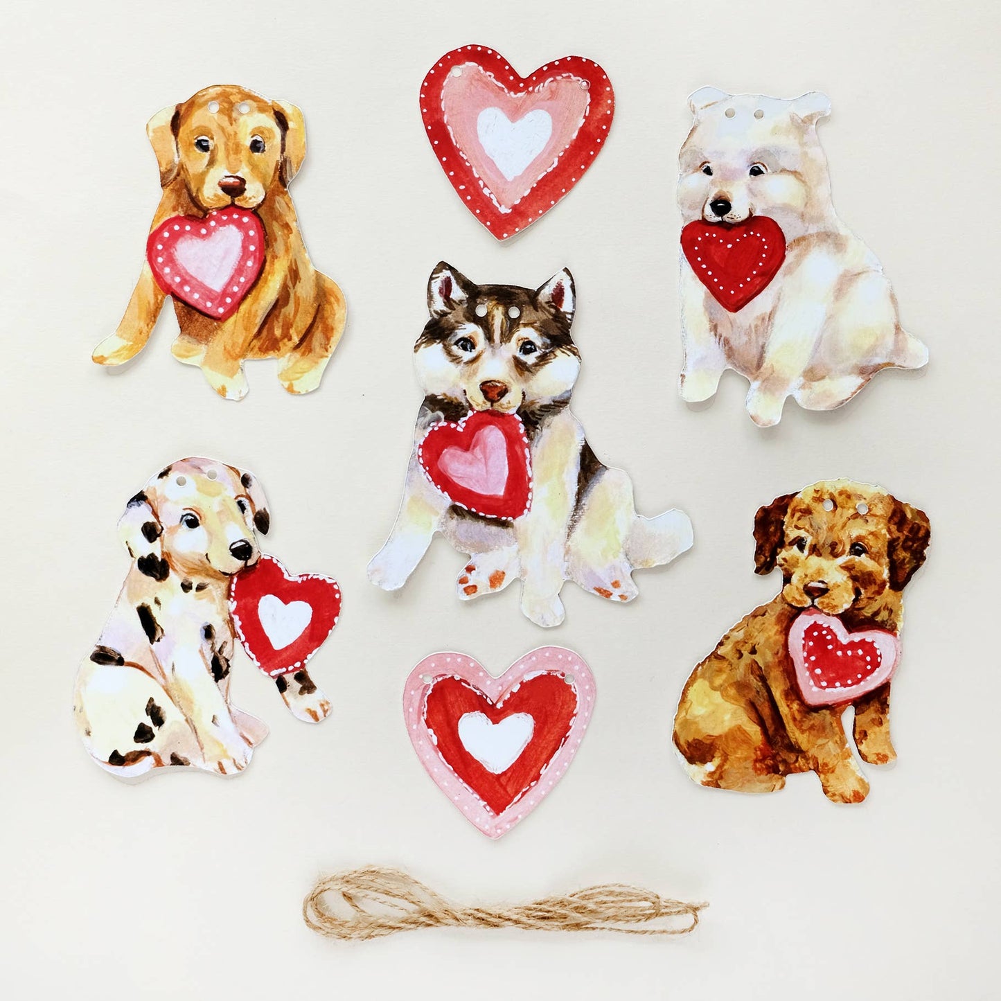Dogs Paper Garland | DIY Garland Kit