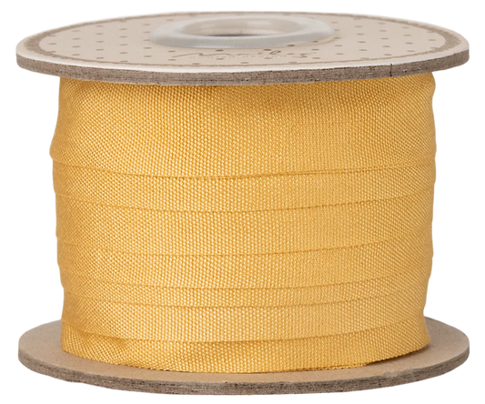Maileg Ribbon, W: 13 mm x L: 10 m - Yellow