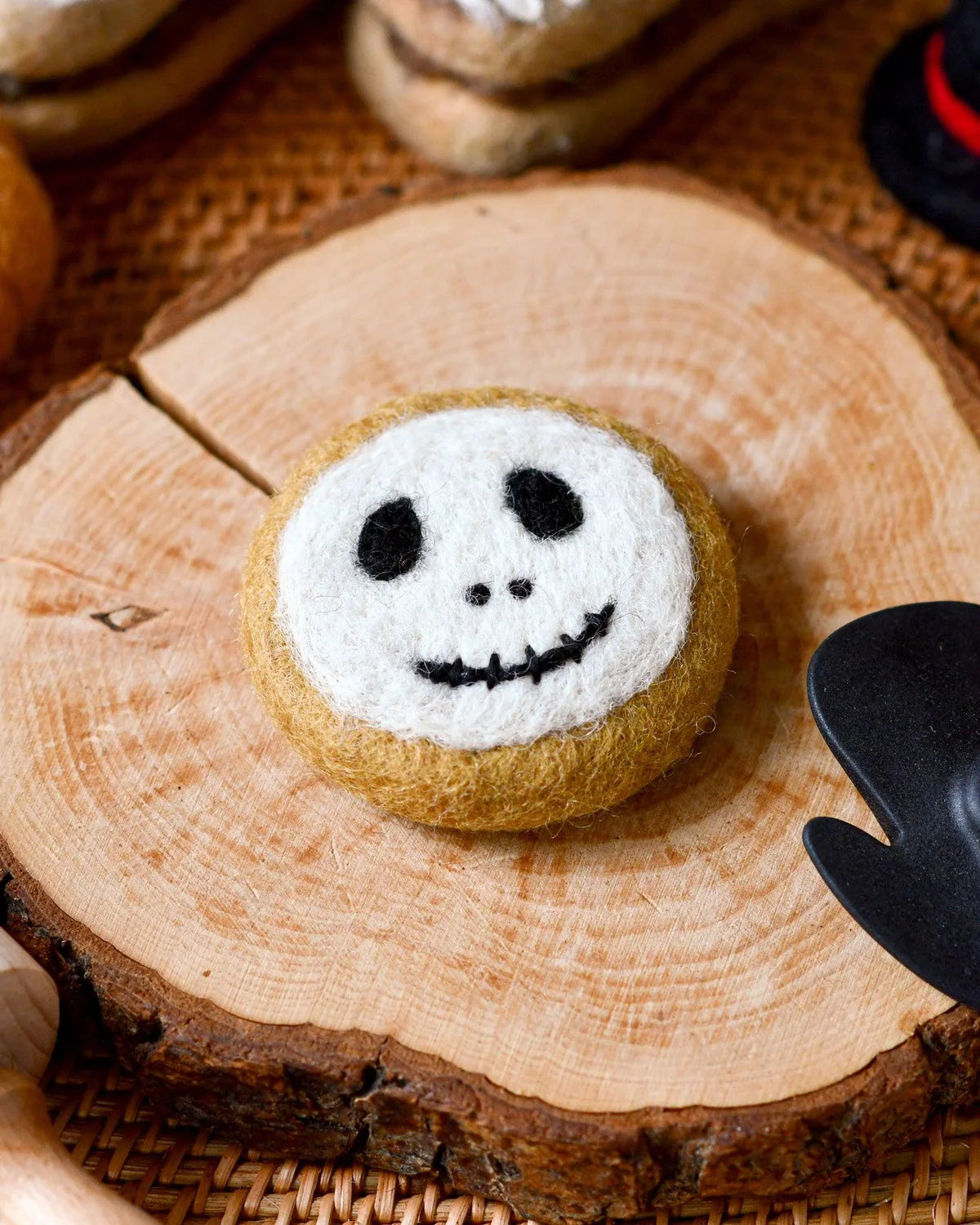 Felt Halloween Spooky Ghost Cooki