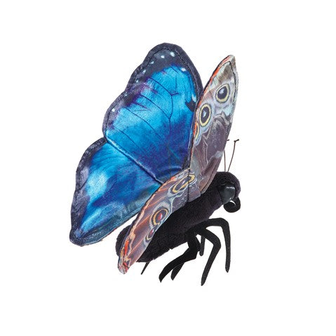 Folkmanis Puppets Blue Morpho Butterfly
