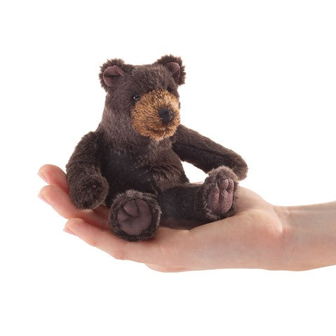 Folkmanis Puppets Mini Bear, Sitting