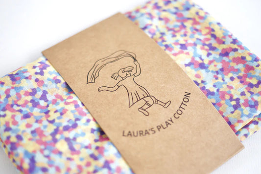 Pastel Confetti Play Cloth 90 x 90 cm