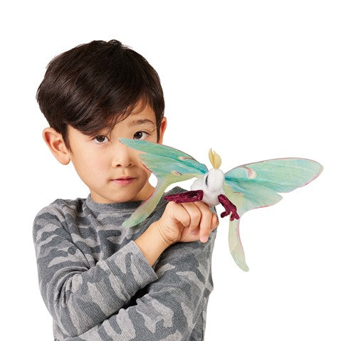 Folkmanis Puppets Mini Luna Moth