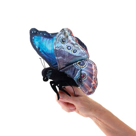 Folkmanis Puppets Blue Morpho Butterfly