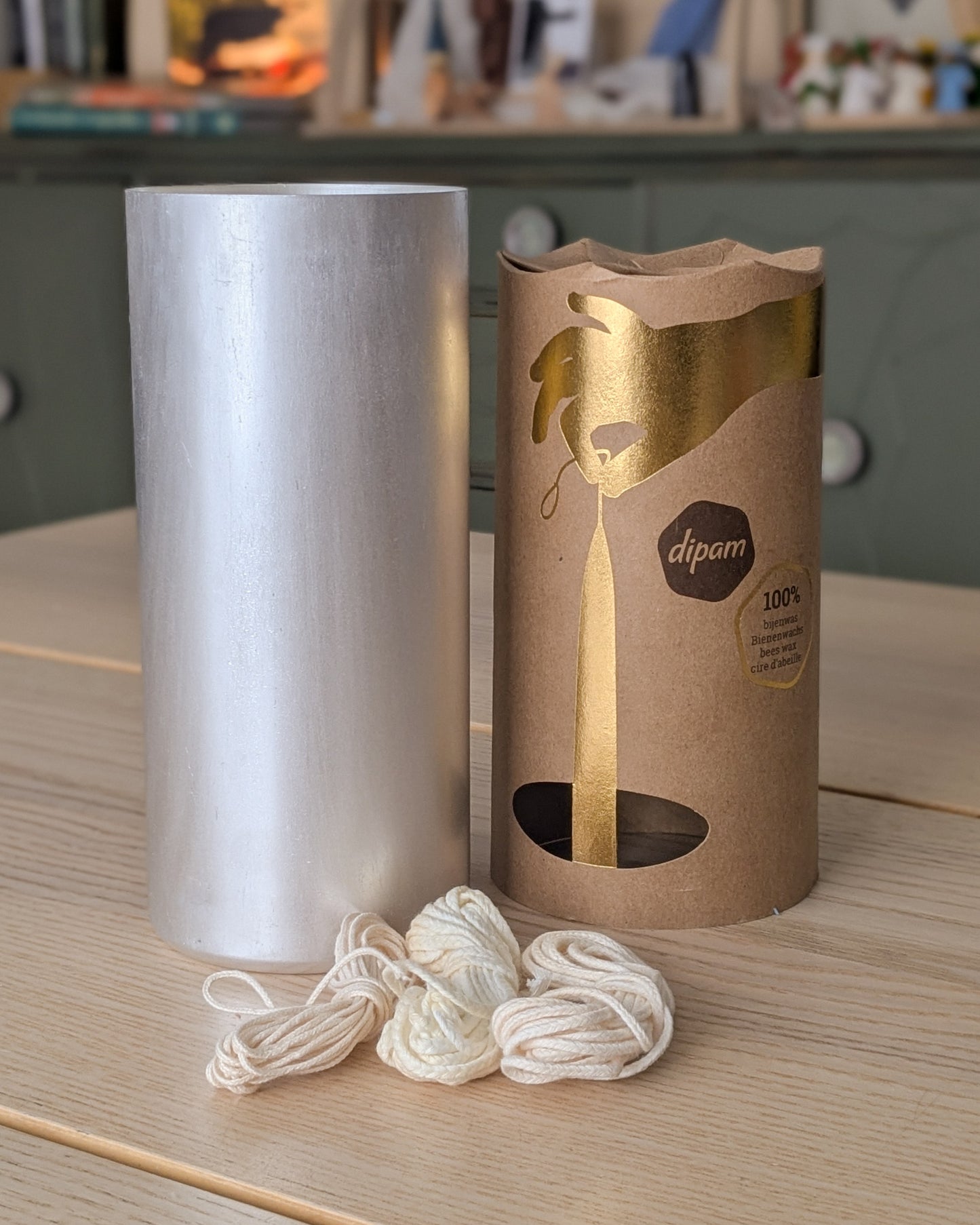 DIY Beeswax Candle Dipping Kit | Light Wax