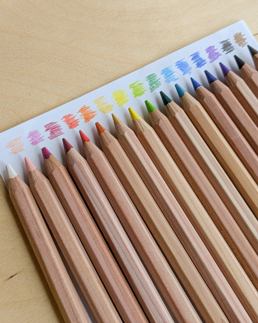 Yorik Coloured Hexagon Pencils