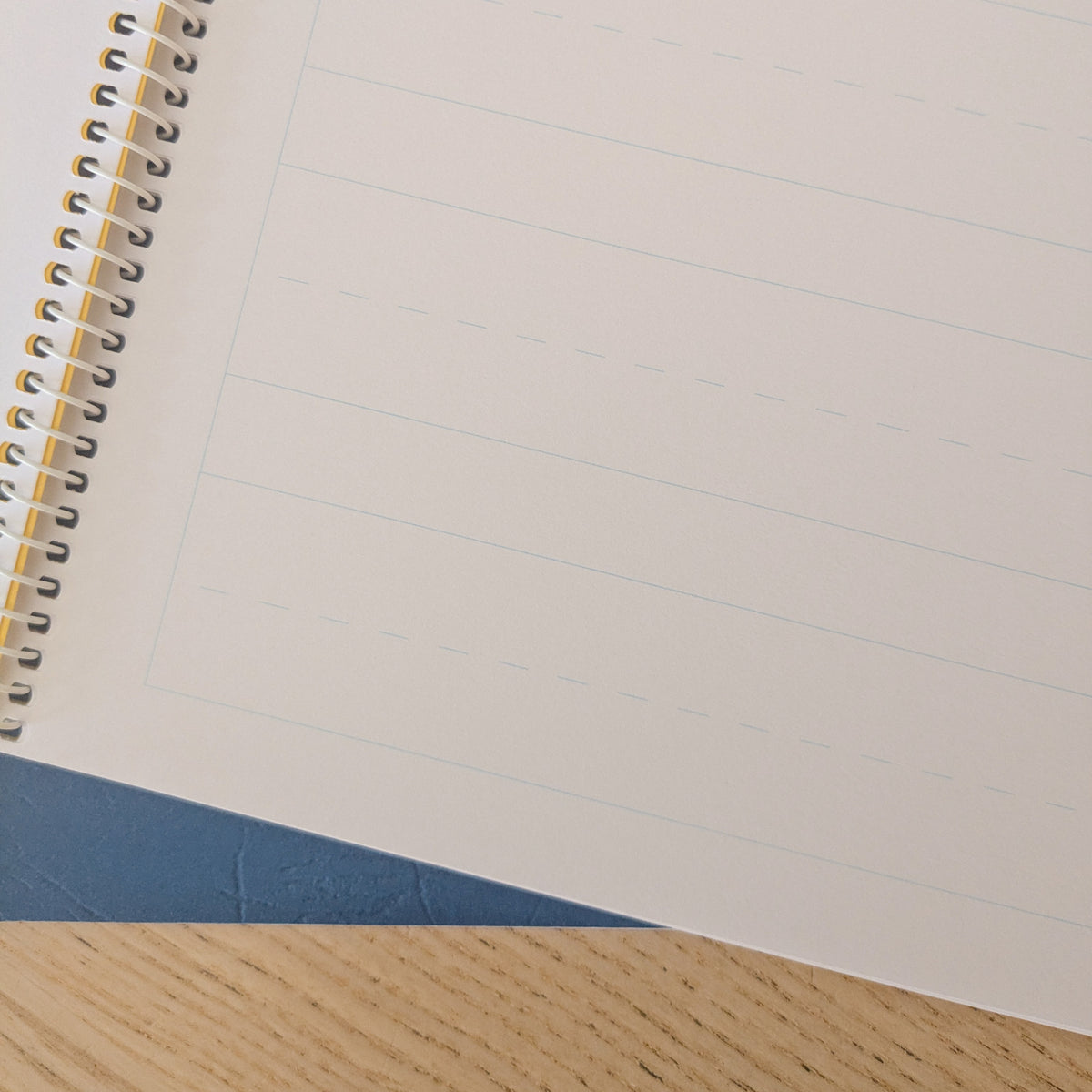 Early Literacy Lined / Blank Main Lesson Book | Spiral Bound | Portrait 28x35.5cm