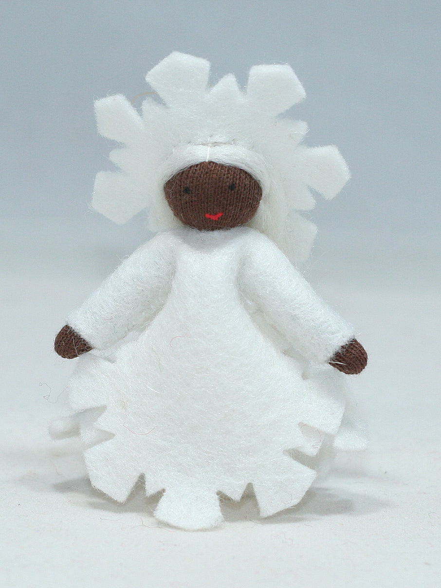 Ambrosius Ice Crystal Princess | 2.5" Miniature Hanging Felt Doll