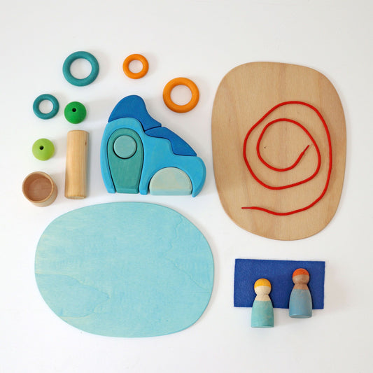 Grimm's Small World Play by the water