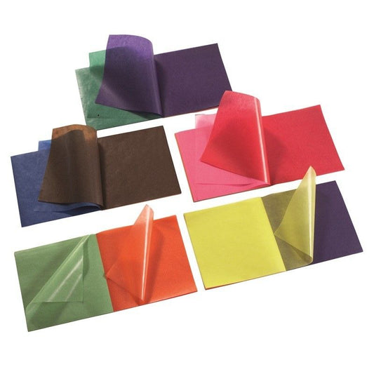 Kite Paper 6.3"x6.3" | 100 Sheets per pad - 10 Assorted Standard Colors