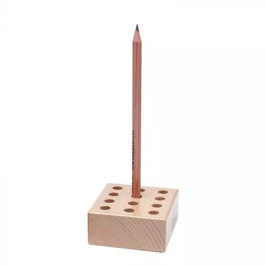 Wooden Pencil/Pen Holder for 12 REGULAR Sized Pencils/Pens