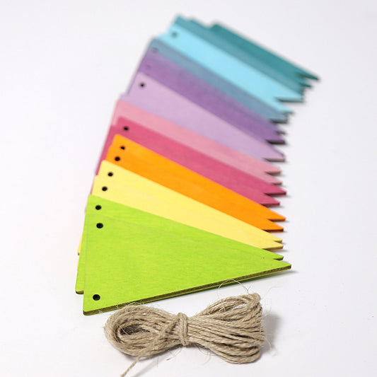 Grimm's Pennant Banner - Pastel 24 pcs
