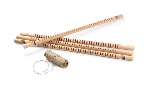 Grapat Wood Frame with hemp cord