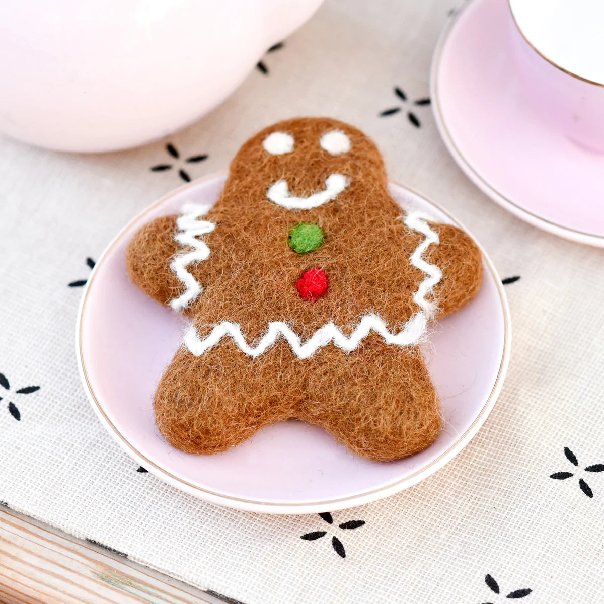 *PRESALE* Felt Gingerbread Man Cookie