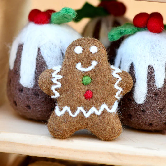 *PRESALE* Felt Gingerbread Man Cookie