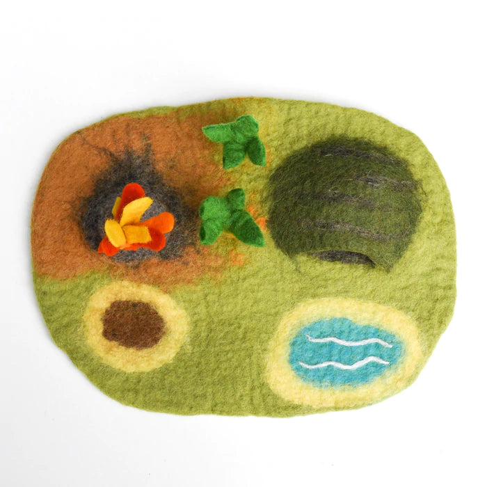 Dinosaur Land Play Mat Playscape