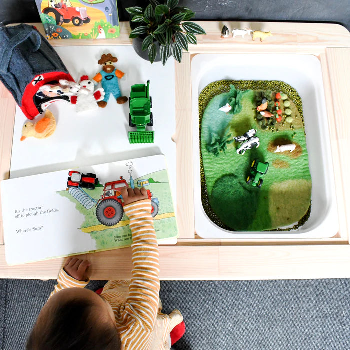 Small Farm Felt Play Mat Playscape