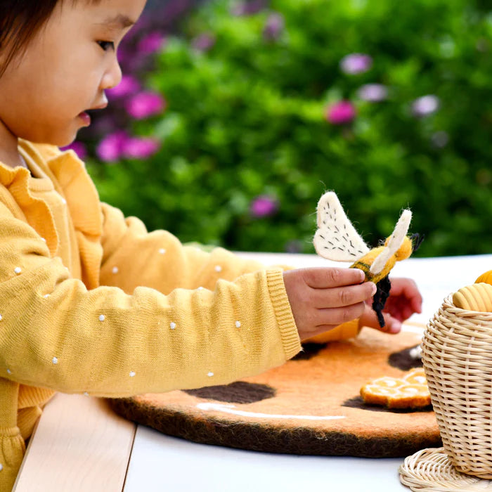 Tara Treasures Felt Lifecycle of a Honey Bee (playmat sold separately)
