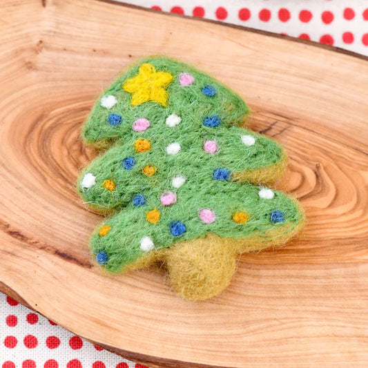 Felt Christmas Tree Cookie