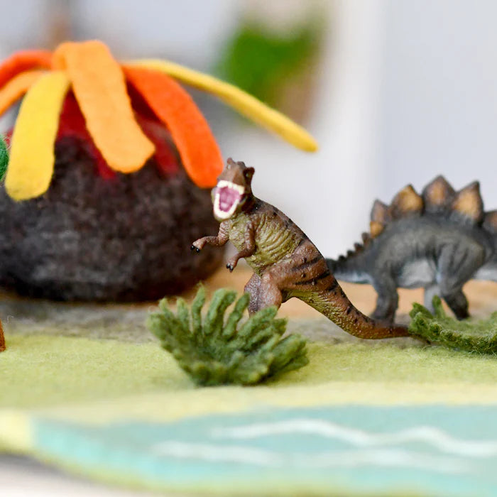 *PRESALE* Large Dinosaur Land with Volcano Play Mat Playscape