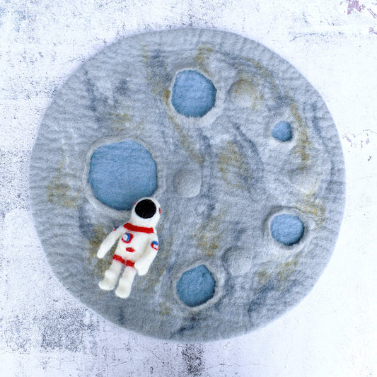 Moon Crater with Astronaut Space Playscape