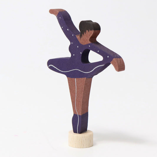 Grimm's Decorative Figure Ballerina, Purple