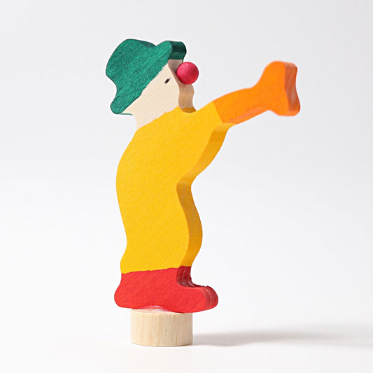 Grimm's Deco Clown with Trumpet