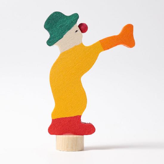 Grimm's Deco Clown with Trumpet